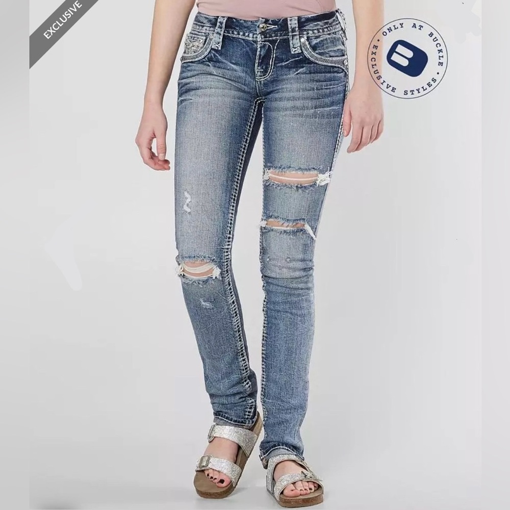 💎Exclusive ROCK REVIVAL Jeans Mertie 29 straight ⚡️NEW⚡️
